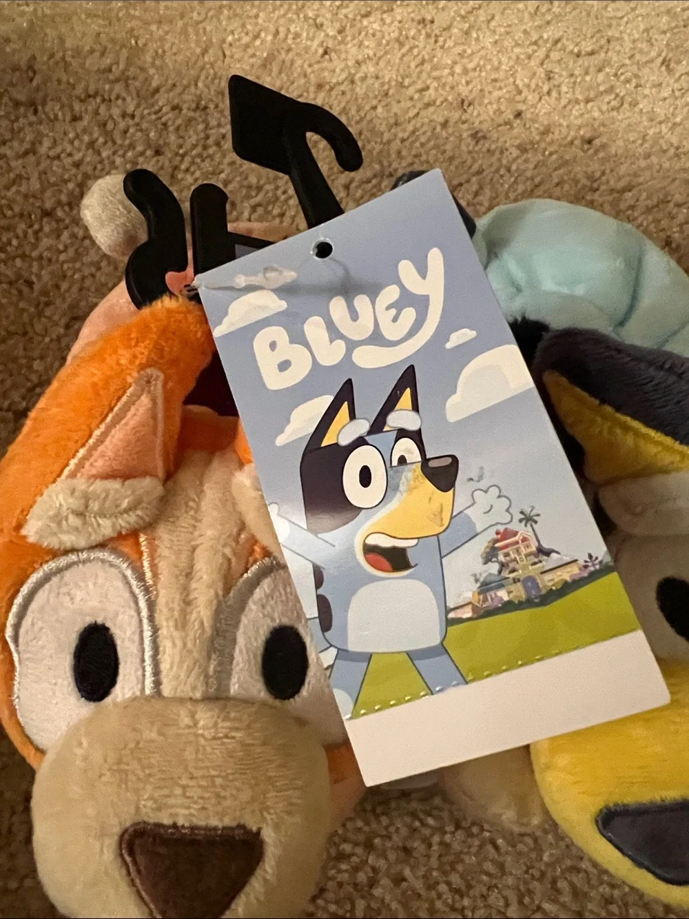Bluey and Bingo Slippers. Kids Size 7/8